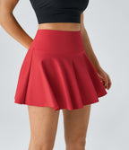 Everyday Airy 2-in-1 InstantCool Tennis Skirt-Marvelous — Mars Red — view 6