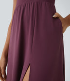 Everyday Midi Chill Dress-La Land — Fig — view 6