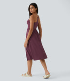 Everyday Midi Chill Dress-La Land — Fig — view 2