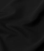 Solid Thumb Hole Cropped Yoga Sports Top — Black — view 8