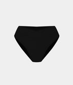 Crossover Bikini Bottom Swimsuit — Black — view 7
