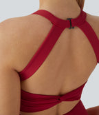 Airy Backless Twisted InstantCool Dance Active Dress-Edition — Salsa — view 8