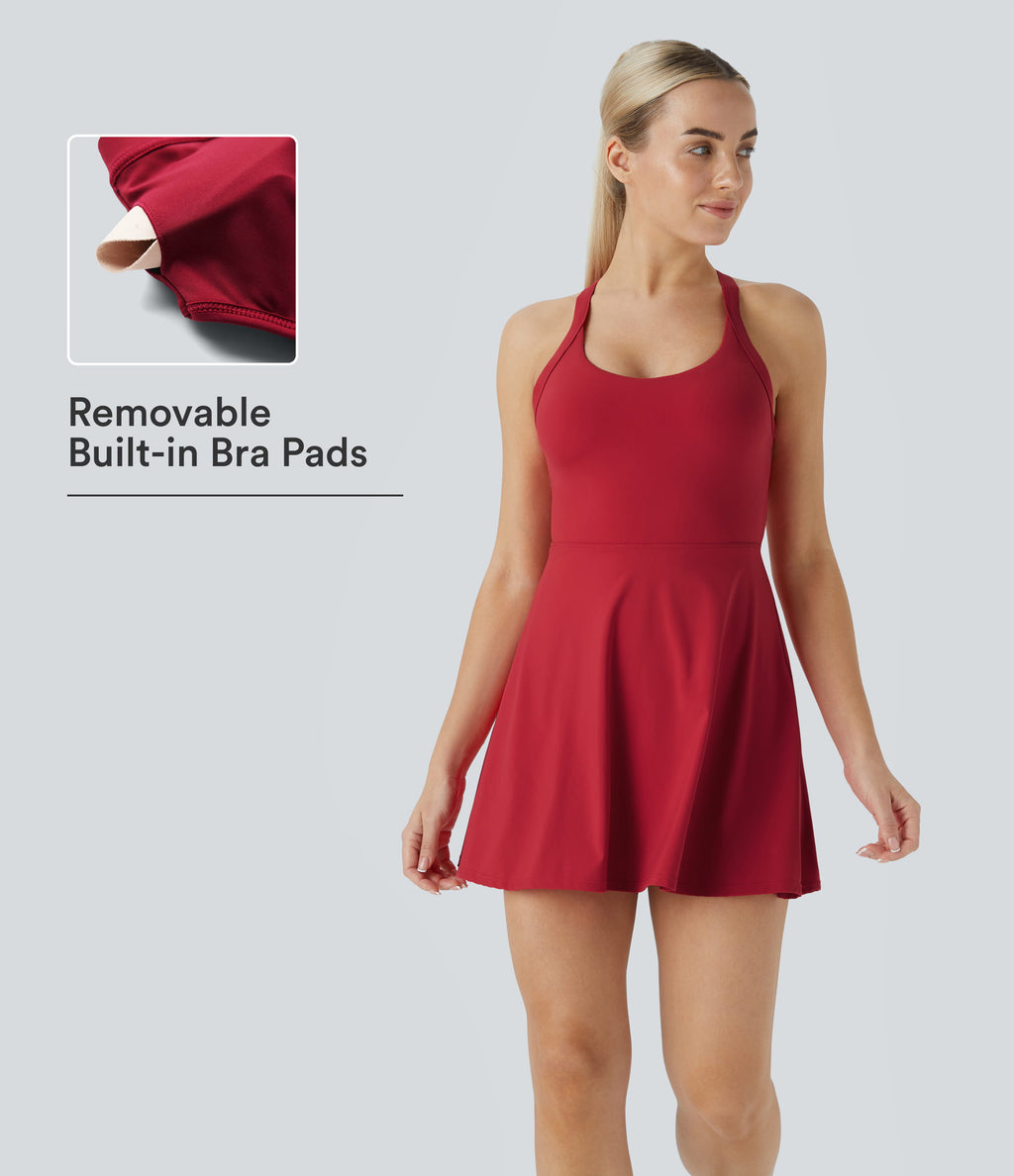 Airy Backless Twisted InstantCool Dance Active Dress-Edition — Salsa — view 5