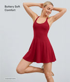 Airy Backless Twisted InstantCool Dance Active Dress-Edition — Salsa — view 3