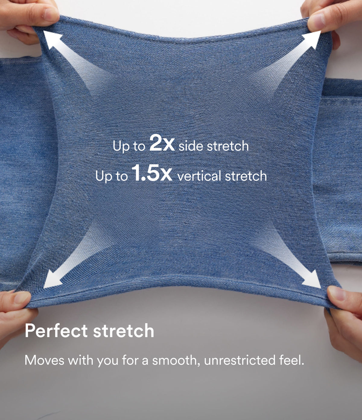 High Waisted Pockets Rolled Hem Wide Leg Washed Casual Jeans — Blue Spruce Denim — view 3