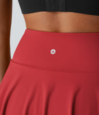Airy 2-in-1 InstantCool Tennis Skirt-Longer Length-Marvelous — Mars Red — view 5