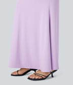 Airy Maxi Mermaid Slip InstantCool Dress — Pink Orchid — view 6