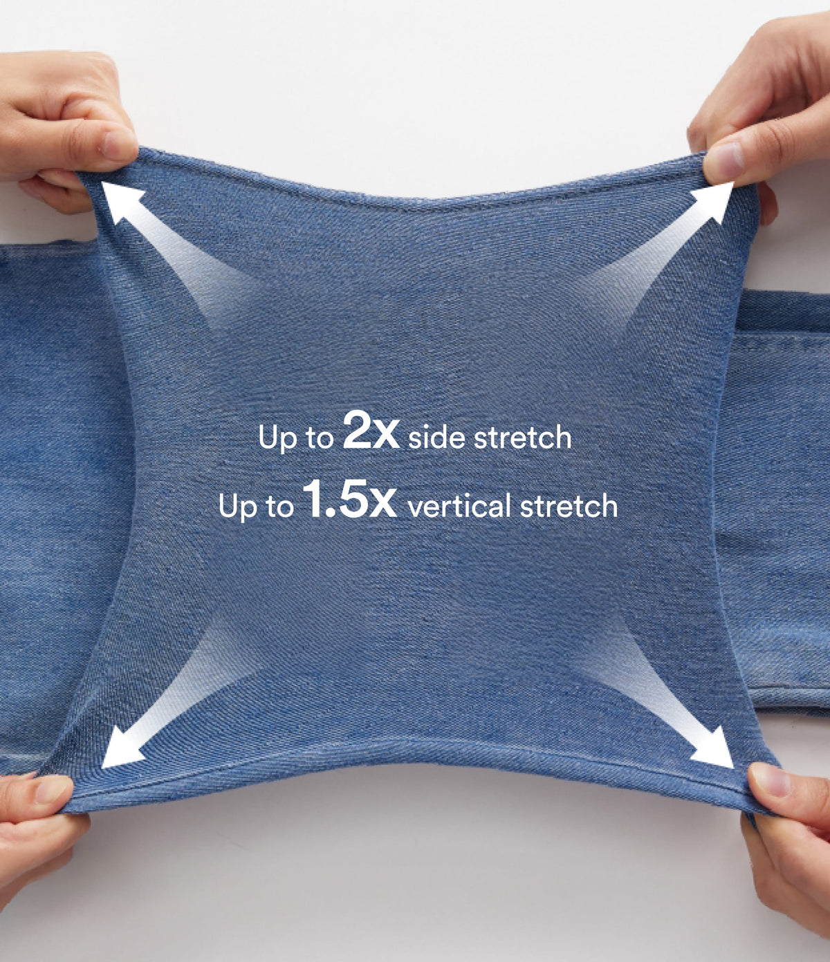 Low Rise Zipper Pockets Washed Baggy Wide Leg Casual Jeans — Blue Spruce Denim — view 4
