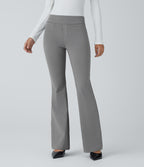 Mid Rise Pocket Work Trousers — Putty Gray — view 1