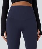 Plush Thermal High Waisted Tummy Control Pocket Workout Leggings — Overture — view 6