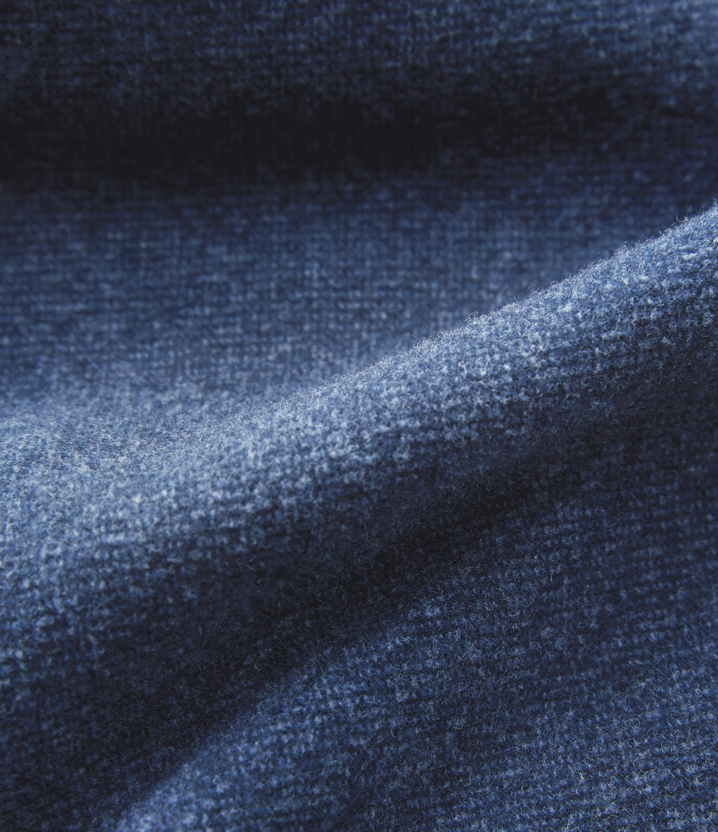 Denim Heat High Waisted Pockets Washed Casual Bootcut Jeans — Cloud Stack Blue Denim — view 7