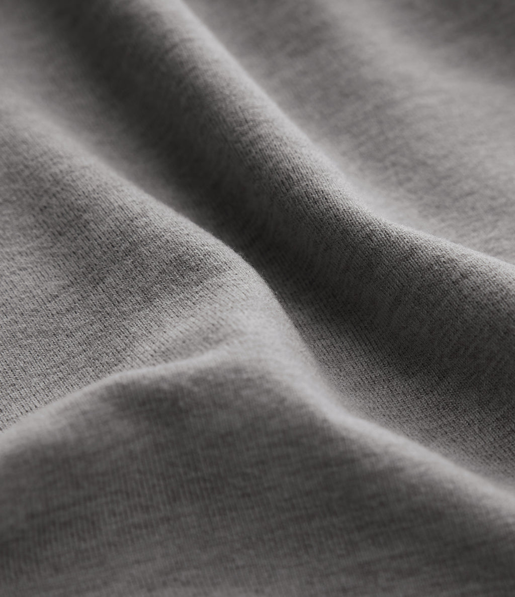 Hooded Drawstring Sleeveless Cropped Running Tank Top — Mottled Earth Gray — view 7