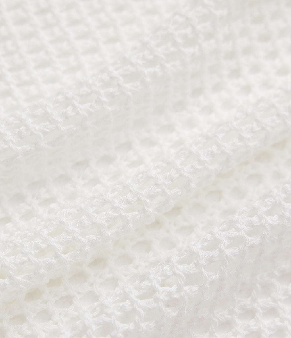 Hollow Out Swim Cover Up — White — view 7