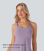Plush Molded Cups Dance Active Dress-Edition DD-F Cups — Tulip Purple — view 7