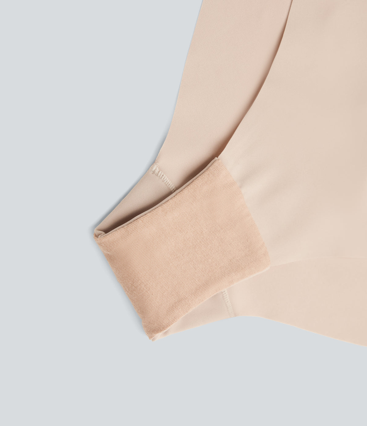 Skin Friendly High Waisted Lounge Smoothing Panties — Whisper Pink — view 6