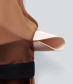 Backless Bodycon Mini Casual Dress — Rust Red — view 7