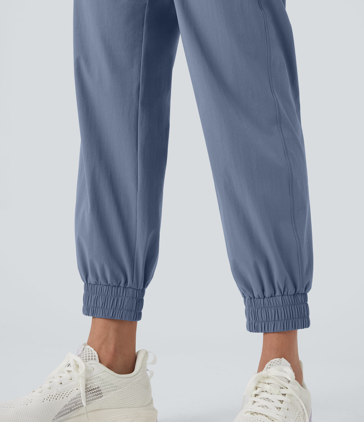 High Waisted Zipper Pockets Hiking Joggers — Troposphere — view 7