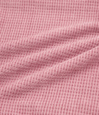 Tie Front Cinchable Hem Chenille Waffle Casual Dungarees with Pockets — Rose Elegance — view 8