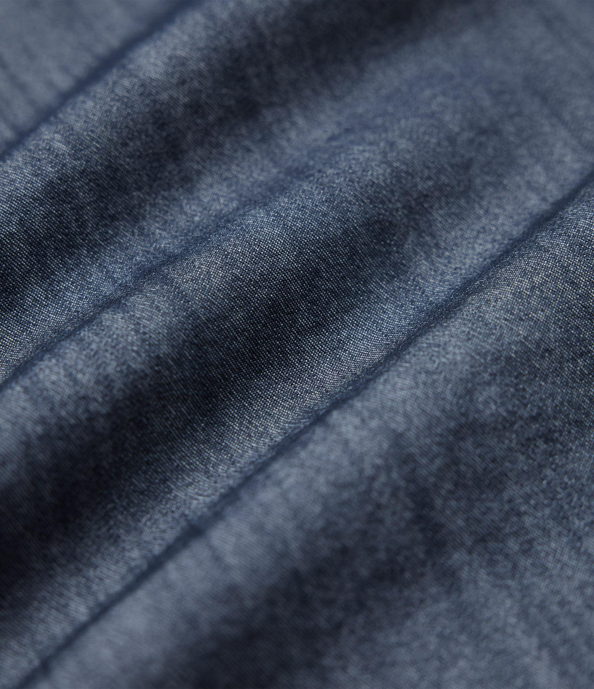 Wrinkle-Resistant High Waisted Drawstring Wide Leg Denim Like Casual Linen-Feel Trousers with Pockets — Slate Indigo — view 7