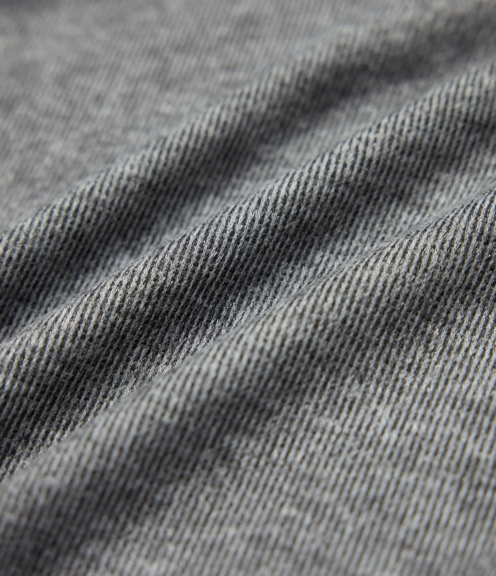 Ribbed Knit Low Rise Drawstring Casual Baggy Trousers with Pockets — Dark Grey — view 7