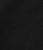 High Waisted Tummy Control Herringbone Work Flared Trousers with Pockets — Black — view 8
