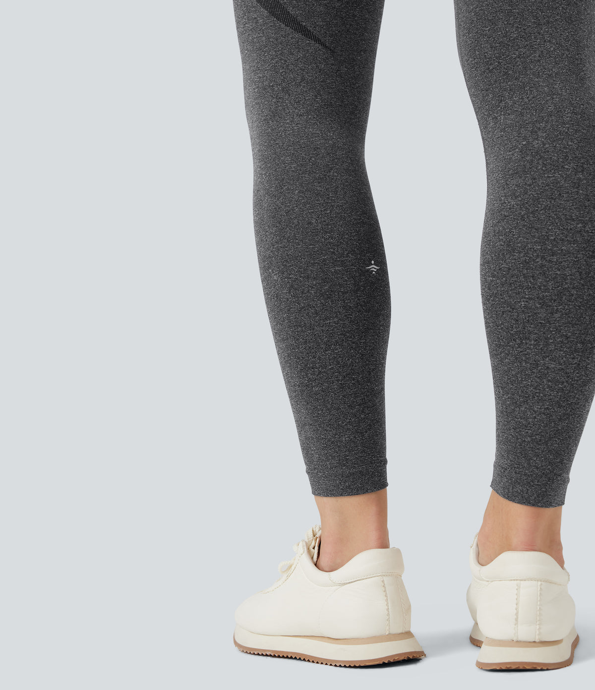 OneForm Seamless Flow High Waisted 7/8 Yoga Leggings — Castlerock — view 6