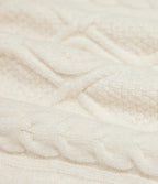Round Neck Long Sleeve Casual Jumper — Tofu — view 6