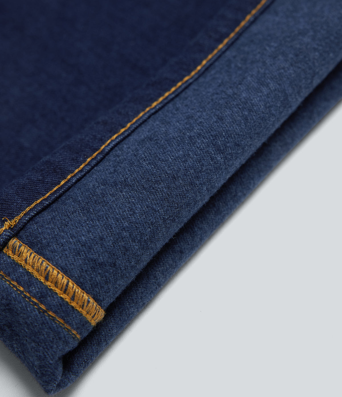 Denim Heat Mid Rise Denim Casual Bootcut Jeans with Pockets — Pageant Blue Denim — view 7