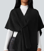 Work Jumper Shrug — Black — view 6
