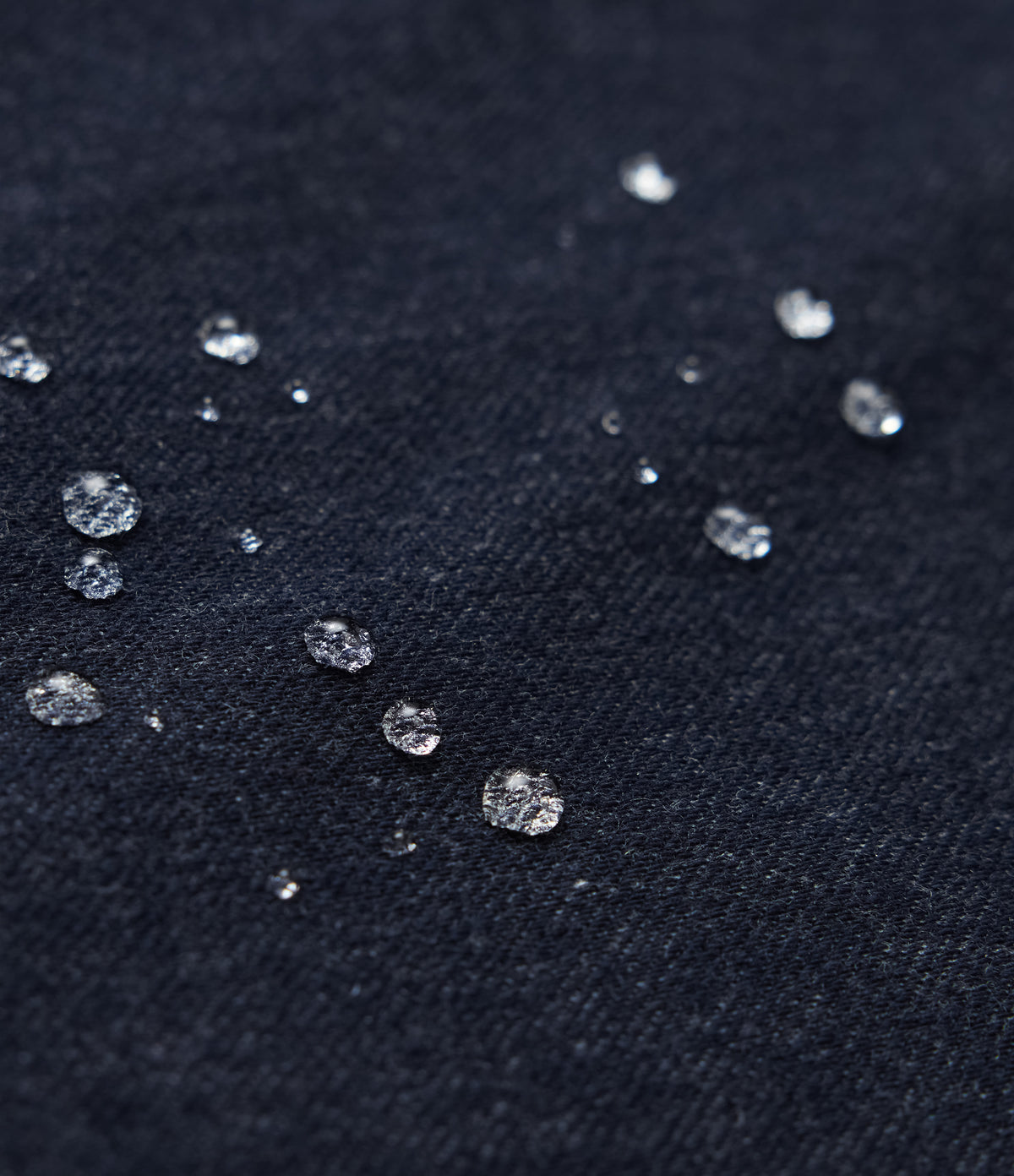 Collar Long Sleeve Denim Casual Jacket — Deep Cobalt Denim — view 8