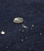 Collar Long Sleeve Denim Casual Jacket — Deep Cobalt Denim — view 7
