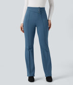 High-waisted Work Flare Trousers with Pockets — Stellar — view 1