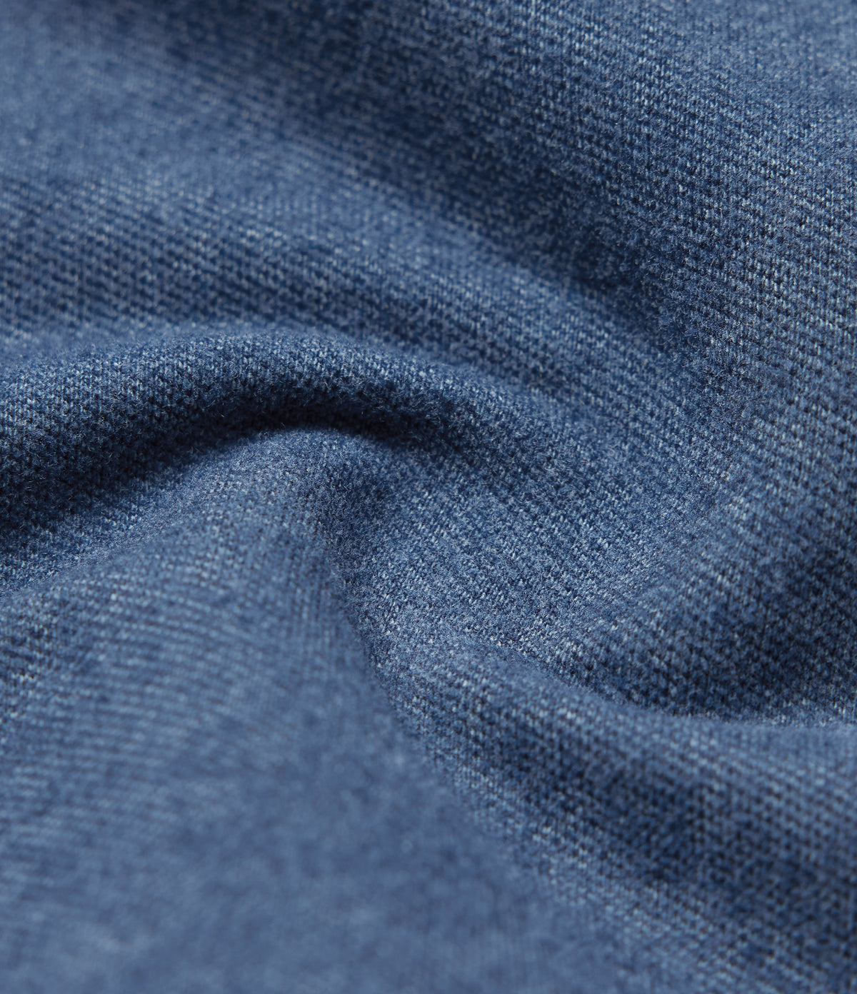 Denim Heat Mid Rise Casual Flare Jeans with Pockets — Tide Blue Denim — view 8