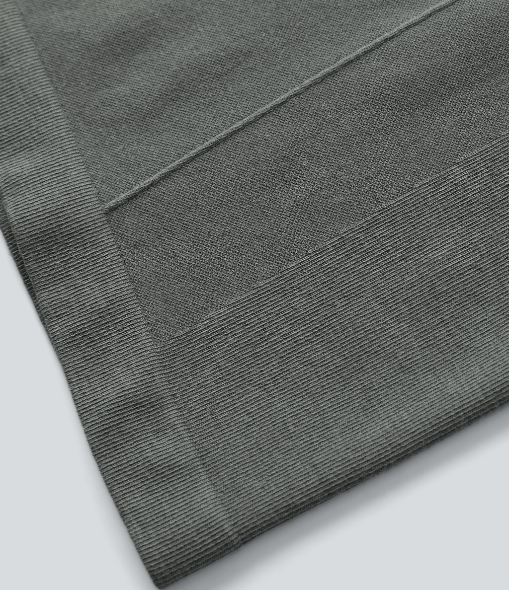 HeatCore OneForm Seamless Flow High Waisted Tummy Control Thermal Casual 7/8 Leggings — Hidden Blue Gray — view 8