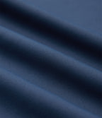 Mock-neck Zipper Sleeveless Work Wide Leg Jumpsuit with Pockets — Paeonia Ocean Blue — view 7