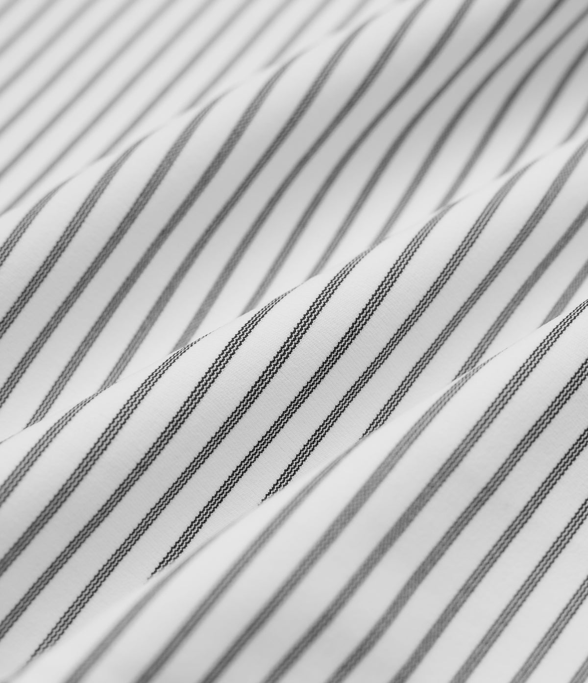 Mid Rise Stripes Work Flared Trousers with Zip Pockets — Zebra Ripple — view 7