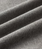 Ribbed Knit Round Neck Half Sleeve Work Jumper — Silent Storm — view 7