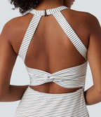 Stripe 2-in-1 Mini Dance Active Dress-Edition — Zebra Ripple — view 5