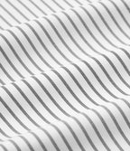 High Waisted Stripes 2-in-1 Bodycon Mini Golf Skirt with Pockets — Zebra Ripple — view 7
