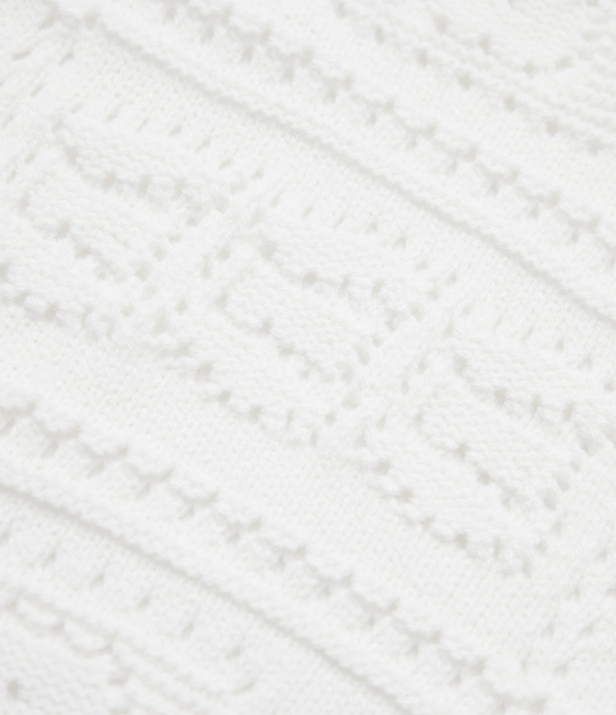 Open Front Long Sleeve Belted Jumper Knit Casual Cardigan — White — view 6