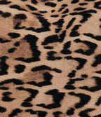 Leopard Print High Waisted Scrunch Butt Lifting Tummy Control Training Biker Shorts 9'' with Pockets — Tan Leopard — view 7