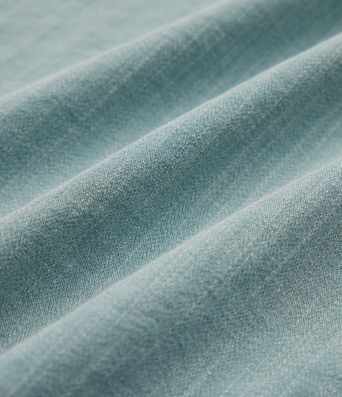 Long Sleeve Linen-Feel Shirt with Pocket — Silverwood Sage — view 7