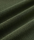 Round Neck Batwing Sleeve Casual Jumper with Pocket — Rifle Green — view 7