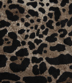 Deep V-neck Racerback Leopard Print Casual Tank Top — Beige and Brown Leopard — view 7