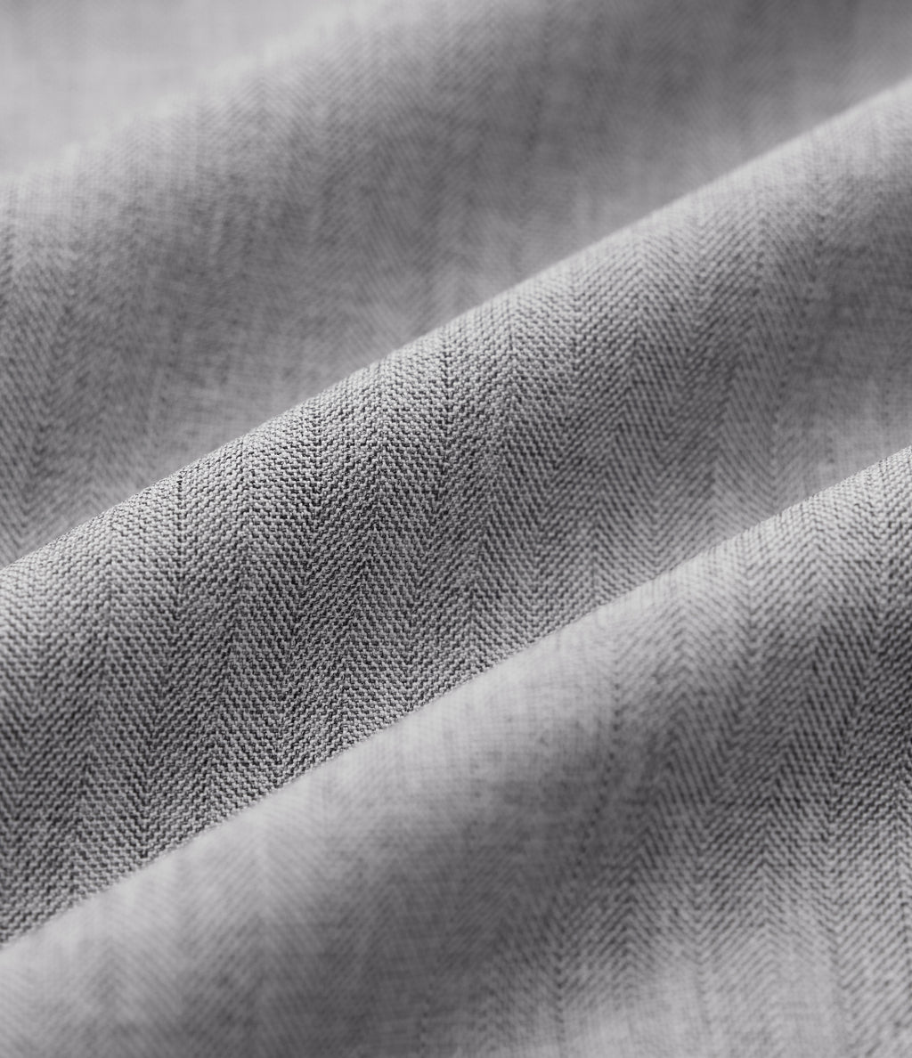 Shawl Collar 3/4 Sleeve Work Blazer with Pockets — Cityscape — view 7