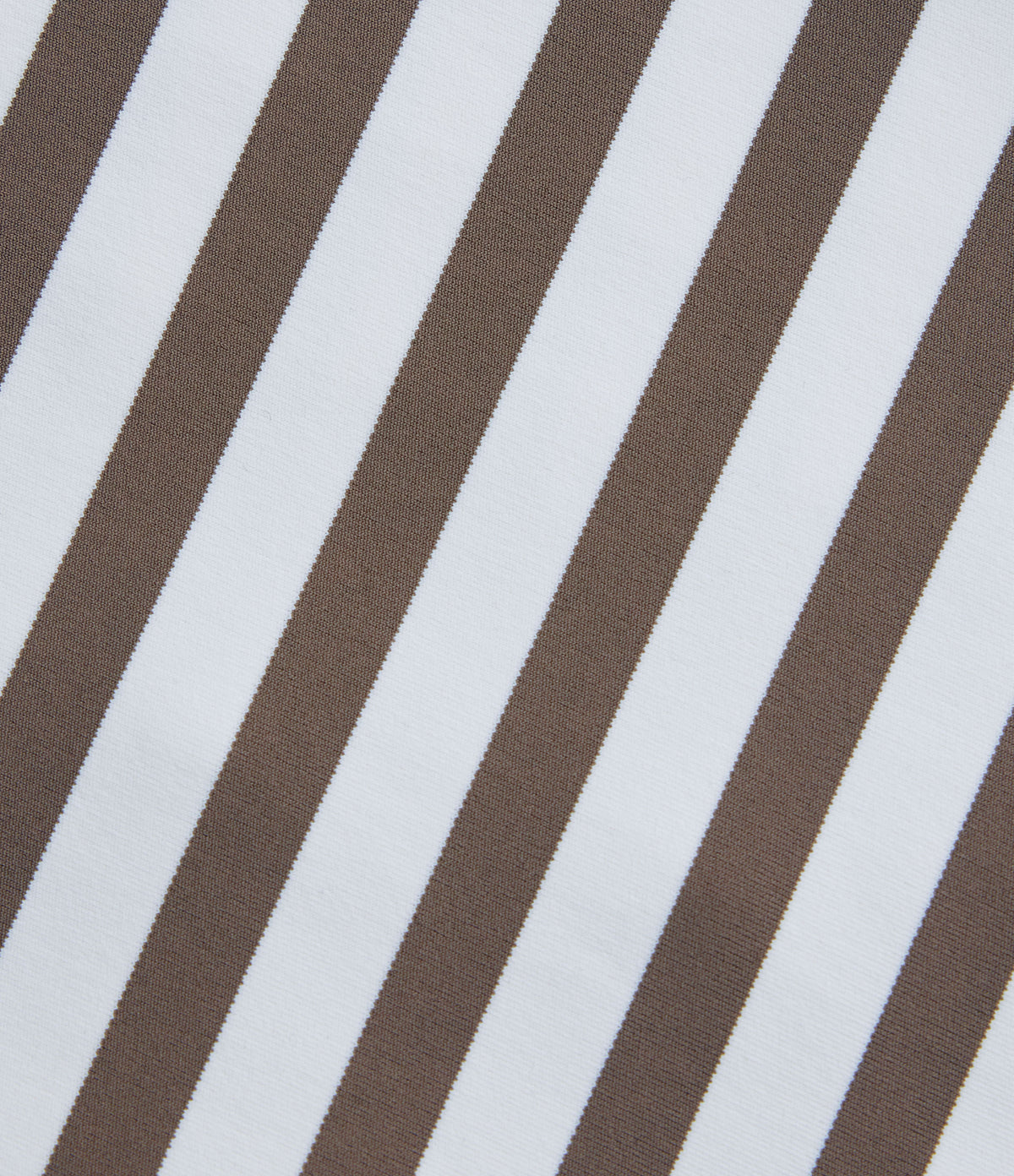 High Waisted Drawstring Stripe Yoga Leggings with Pockets — Café Mocha — view 8