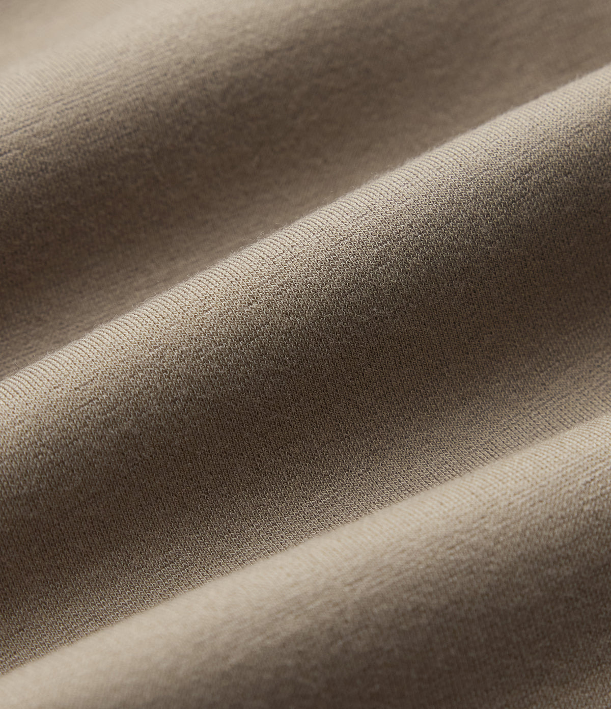 Round Neck Long Sleeve Work Jacket — Birch Brown — view 6