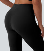 High waisted Yoga Leggings — Black — view 5