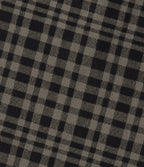 Plaid Print High Waisted Tummy Control Running Leggings with Pockets — Sandstone Check Plaid — view 7