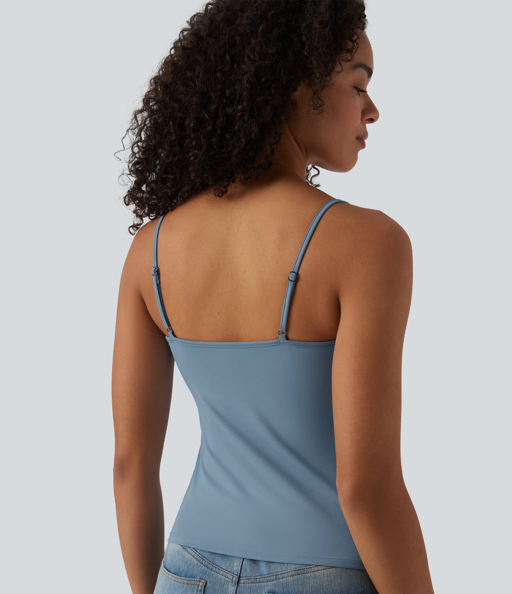U Neck Casual Tank Top — Mountain Spring — view 5